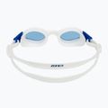 Ochelari de înot ZONE3 Apollo Swim white/blue/tinted blue 4