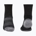 Șosete pentru bărbați Bridgedale Hike Lightweight Performance ¾ Crew black/silver 2