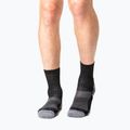 Șosete pentru bărbați Bridgedale Hike Lightweight Performance ¾ Crew black/silver 4