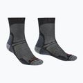 Șosete de trekking pentru bărbați Bridgedale Hike Ultralight Performance Crew black