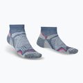 Șosete de trekking pentru femei Bridgedale Hike Ultralight Coolmax® Performance Low dark denim