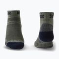 Șosete de trekking pentru bărbați Bridgedale Hike Ultralight Performance Ankle khaki/navy 2