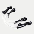 Dakine Liniile de trapez ajustabile albe și negre D4160400
