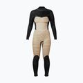 Costum de înot pentru femei Xcel Comp 3/2 mm Full black/black palm/monstera print 5
