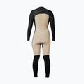 Costum de înot pentru femei Xcel Comp 3/2 mm Full black/black palm/monstera print 6