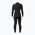 Costum de înot pentru femei Xcel Comp 4/3 mm Full black/black palm/monstera print 2