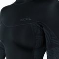 Costum de înot pentru femei Xcel Axis Back Zip Spring 2 mm black/palm/monstera print 4