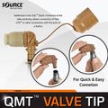 Muștiuc pentru rezervor Source Tactical Helix Valve coyote 3