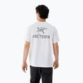 Tricou pentru bărbați Arcteryx Kragg Sl Cotton Bird Word white light/black 3