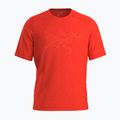 Tricou pentru bărbați Arcteryx Cormac Logo SS dynasty heather