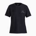 Tricou pentru femei  Arcteryx Kragg Sl Cotton Emblem Crew black