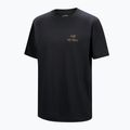 Tricou pentru bărbați Arcteryx Kragg Sl Cotton Bird Word 24k black 5