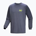 Longsleeve pentru bărbați Arcteryx Kragg SL Cotton Bird Tile dark stratus/euphoria 5