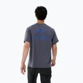 Tricou pentru bărbați Arc'teryx Kragg Sl Cotton Bird Word dk stratus/fluidity 3