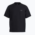 Tricou pentru bărbați Arcteryx Kragg Cotton Emblem Crew SS black 7