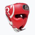 Cască de box Rival RHG100 Professional Headgear red/silver 2