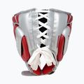 Cască de box Rival RHG100 Professional Headgear red/silver 3