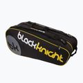 Geantă de squash Black Knight Pro Series Tour 12R black/yellow 2