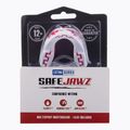 SAFEJAWZ Extro-Series Protector de maxilar alb-roz SJFANGZPIA