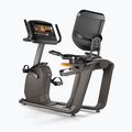 Bicicletă de fitness cu scaun Matrix Recumbent Bike + R30XR, negru, MX-R30XR