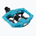 Pedale pentru bicicletă Crankbrothers Double Shot 2 light blue/black 4