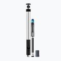 Pompă de bicicletă Crankbrothers Klic HP Gauge + CO2 120 psi silver