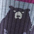 Șosete damă Darn Tough Bear Town Micro Crew Cushion mov 2