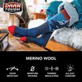 Șosete pentru bărbați Darn Tough Solstice OTC Lightweight charcoal 3