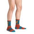 Șosete pentru copii Darn Tough Sal Micro Crew Lightweight with Cushion lava 2