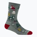 Șosete pentru femei Darn Tough Yuletide Wild Crew Lightweight with Cushion balsam