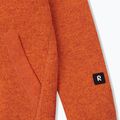 Hanorac cu glugă din fleece pentru copii Reima Hopper portocaliu 5200050A-2680 6