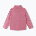 Hanorac cu glugă din fleece pentru copii Reima Hopper roz 5200050A-4230 2