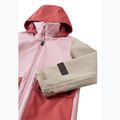 Geacă softshell pentru copii Reima Sysma grey pink 4