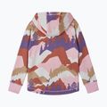 Bluză fleece pentru copii Reima Northern Fleece Hoodie grey pink 2