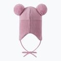 Căciulă de iarnă pentru copii Reima Kumpi grey pink 2