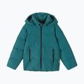 Geacă cu puf pentru copii Reima Paimio dark teal