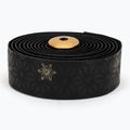 Înveliș pentru ghidon SUPACAZ Super Sticky Kush Galaxy gold print/ano gold plugs