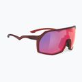 Ochelari de soare Rudy Project Thunder frozen bordeaux matte/multilaser red