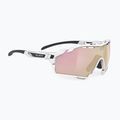 Ochelari de soare Rudy Project Cutline white gloss/multilaser rosegold