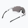 Ochelari de soare Rudy Project Cutline white gloss/multilaser rosegold 4