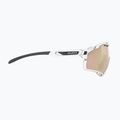 Ochelari de soare Rudy Project Cutline white gloss/multilaser rosegold 6
