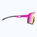 Ochelari de soare Rudy Project Kelion pink fluo matte/multilaser sunset 4