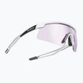 Ochelari de soare Rudy Project Turbolence white matte/impactx photochromic 2 laser purple 2