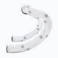 SUPACAZ Super Sticky Kush Galaxy Galaxy bandă albă / imprimare neagră / priză neagră / dopuri negre de bandă neagră pentru ghidon 2