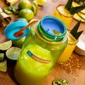 Sticlă turistică Nalgene Wide Mouth Sustain 1000 ml pear 6