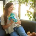 Nalgene Wide Mouth Sustain 1L sticla de călătorie albastră 2020-0432 8
