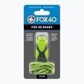 Fluier cu șnur Fox 40 Sharx Safety neon/grey