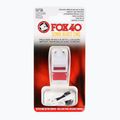 Fluier cu șnur Fox 40 Sonik Blast CMG white/red 2