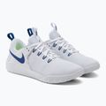Pantofi de volei pentru femei Nike Air Zoom Hyperace 2 alb/game royal 4