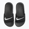Șlapi pentru copii Nike Kawa black/white 4